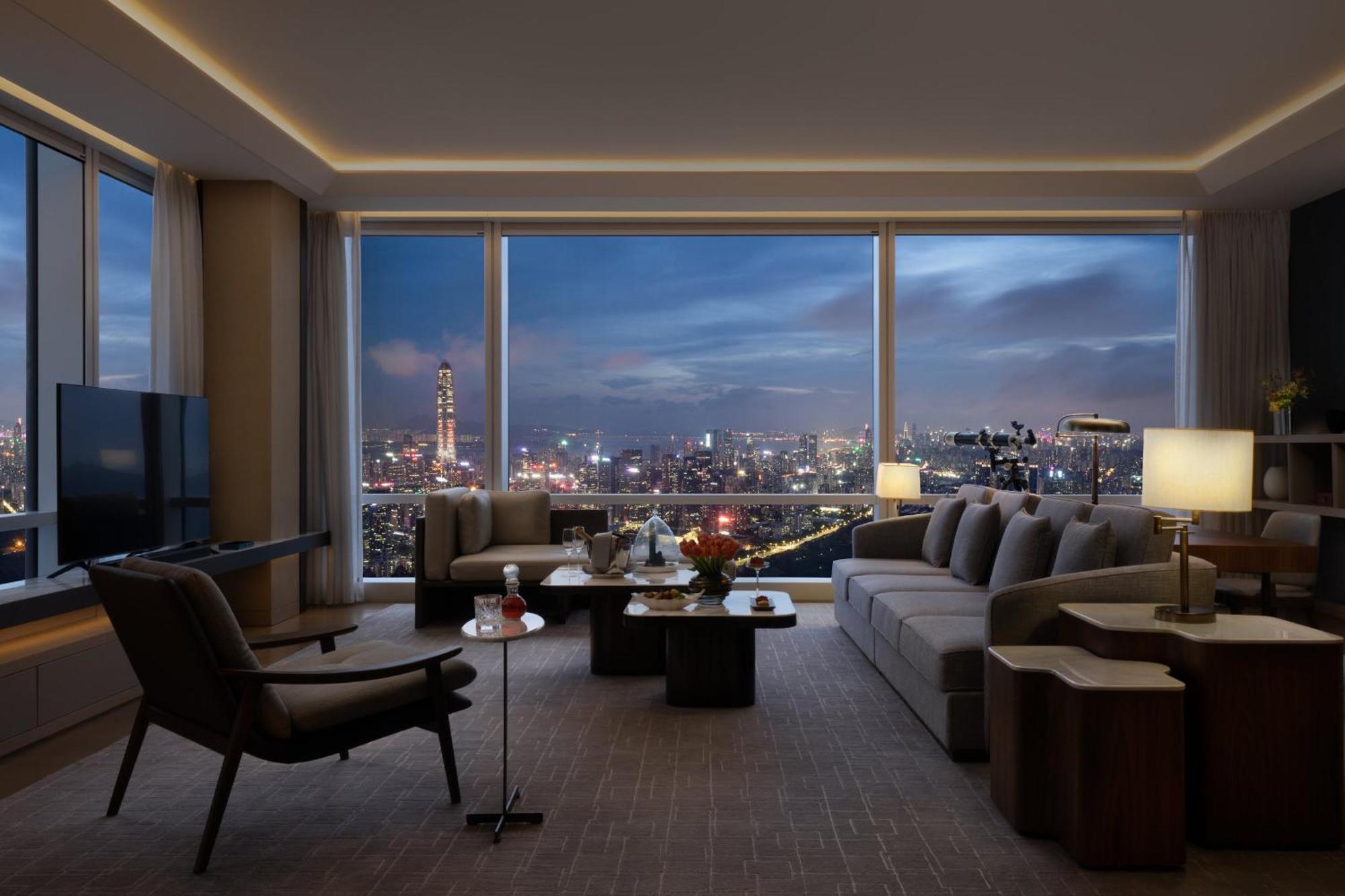 Hotel Mandarin Oriental Shenzhen Exterior foto