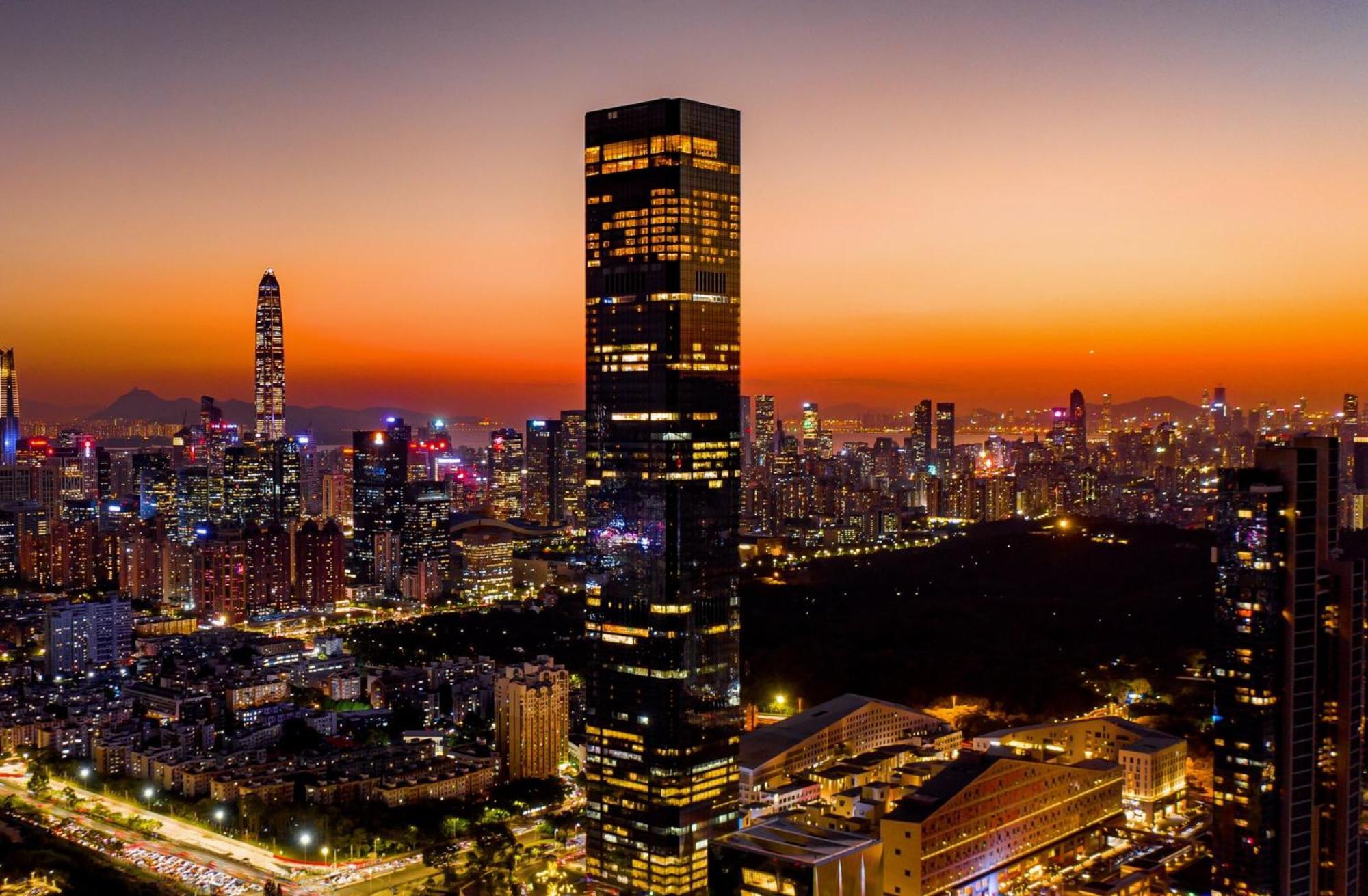 Hotel Mandarin Oriental Shenzhen Exterior foto