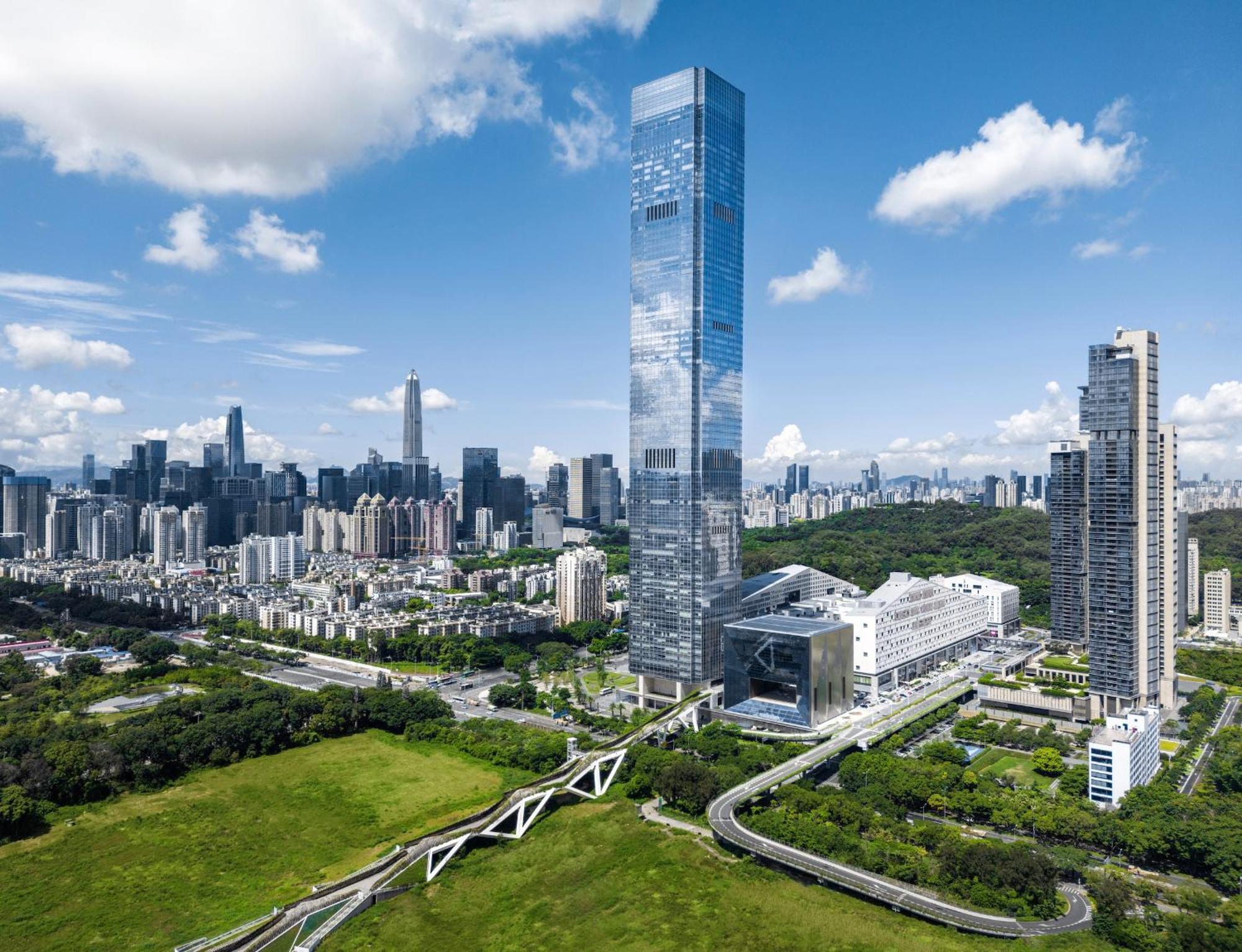 Hotel Mandarin Oriental Shenzhen Exterior foto