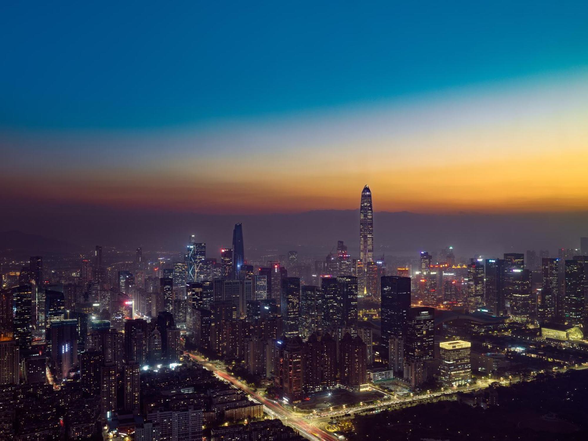 Hotel Mandarin Oriental Shenzhen Exterior foto